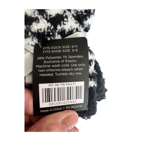 Mia & Tess Butter Socks Women’s Size  5-9 Pink Gray & Chevron Set of 3 Pair NWT - Picture 5 of 7